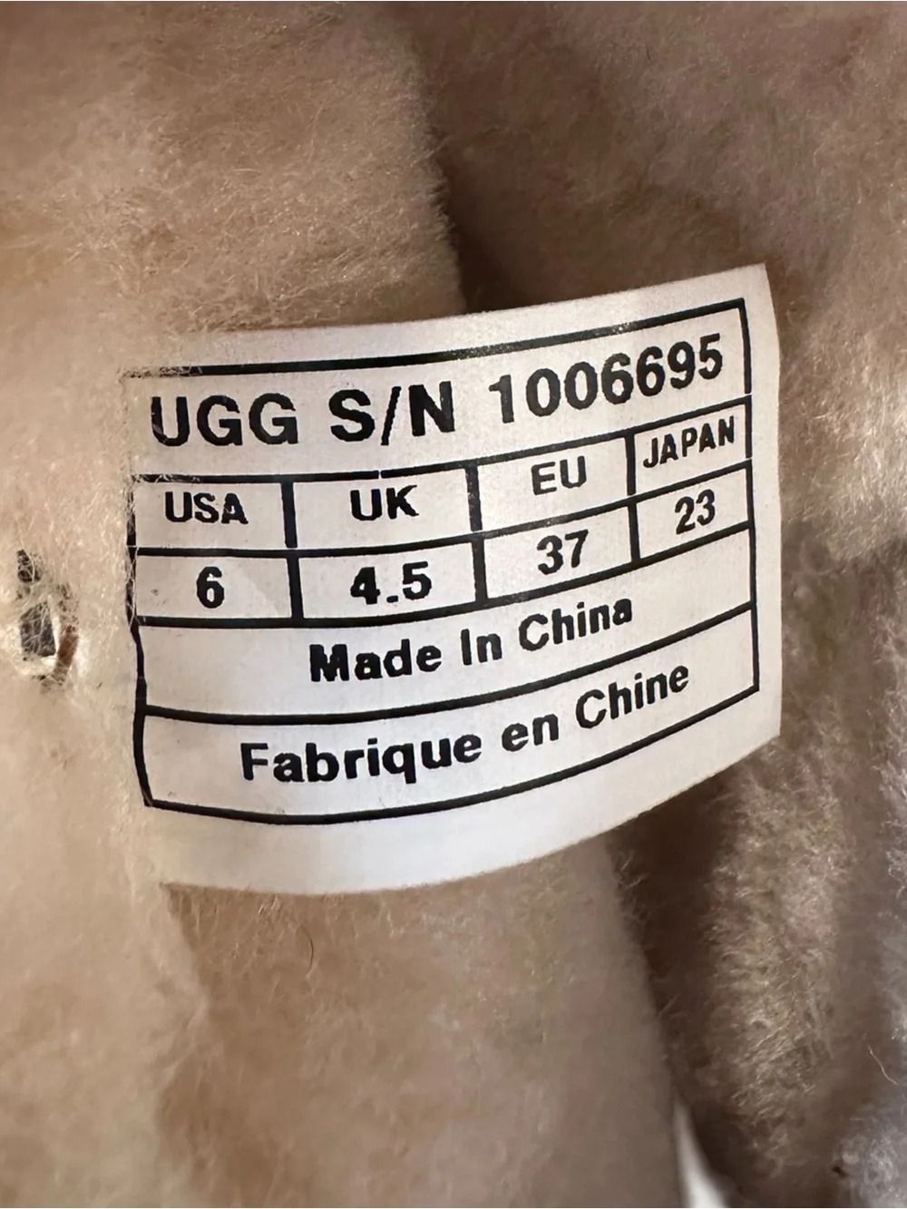UGG Sutter Mid-Calf Boots Women’s US 6 Tan Suede Buckle Faux Shearling Lined